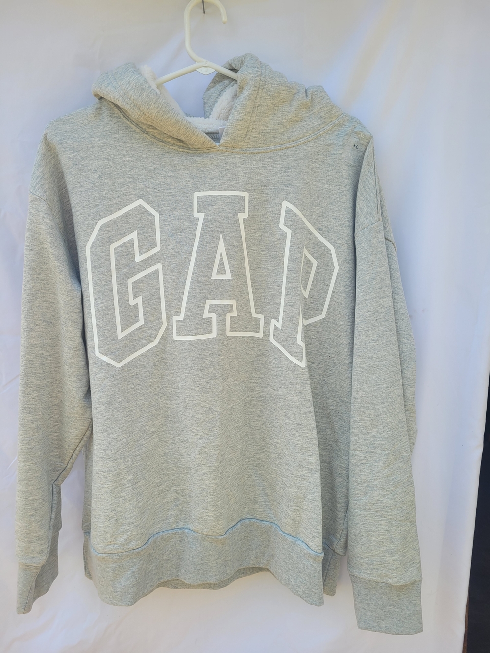 NWTS Womens GAP Gray Logo Hoodie